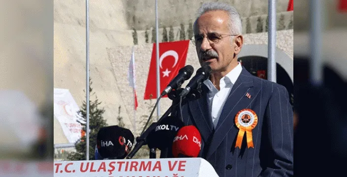 Uraloğlu: Aydınca Varyantı ve Şehit Ahmet Özsoy Tüneli hizmete açıldı