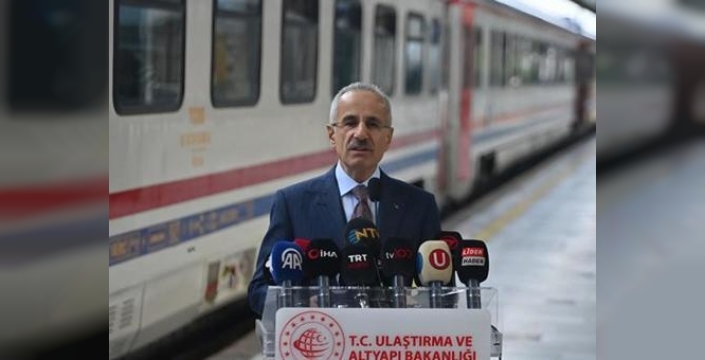 Uraloğlu: Depremde hasar gören demiryolu hatlarına 23.8 milyar lira yatırım yapıldı