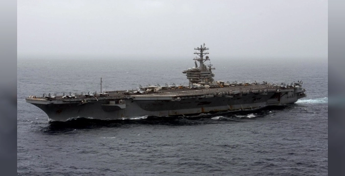 USS Nimitz'in gizemli Ortadoğu rotası