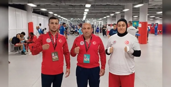 Van'ı Dünya Şampiyonasında temsil edecekler: Ahmet Pekel ve Şeyma Düztaş