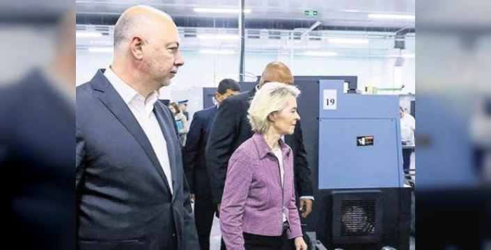 Von der Leyen'in Plovdiv'deki uçağı elektronik seyrüsefer yardımlarından mahrum kaldı
