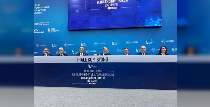 5g ihalesi için teklifler verildi: Turkcell, Vodafone, Türk Telekom rekabete girdi