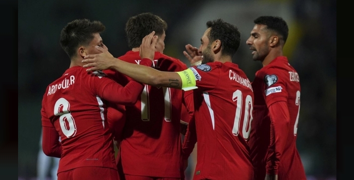 A Milli Takım, Bulgaristan'ı 6-1 mağlup ederek tarihe geçti