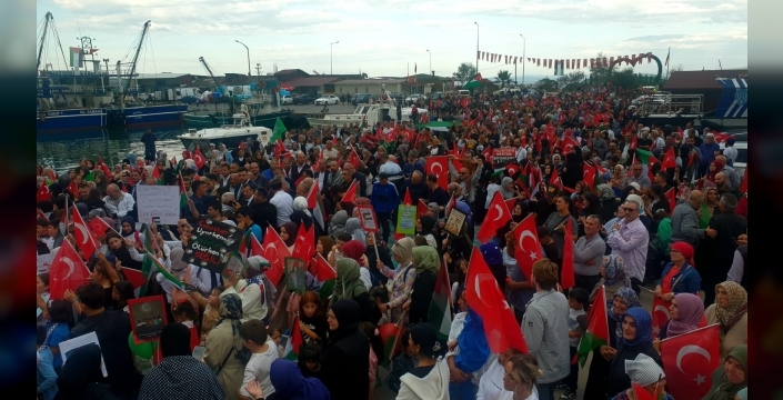 Akçakoca'dan Gazze'ye Sumud Filosu'na destek