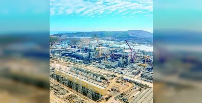 Akkuyu Nükleer Güç Santrali'nde ilk ünite 2026'da devreye girecek