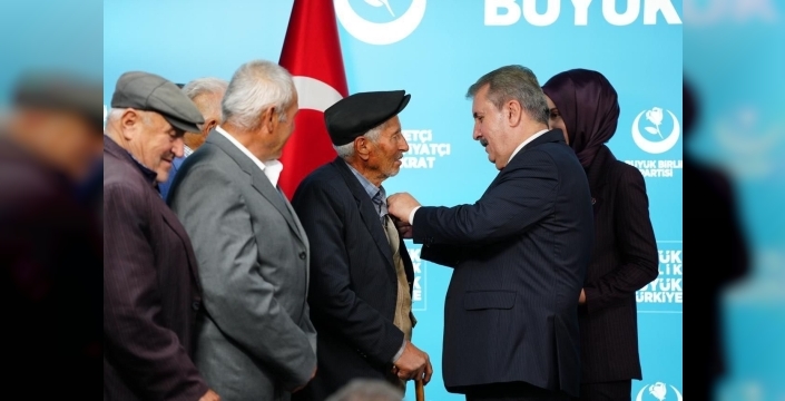 Aksaray Demirci'den BBP'ye kitlesel katılım: 917 yeni üye