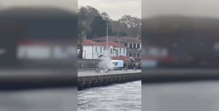Almanya Başkonsolosluğu önünde şüpheli valiz: Fünyeyle patlatıldı