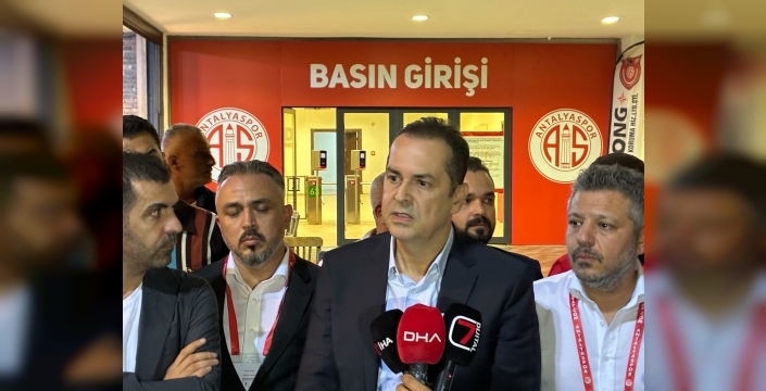 Antalyaspor Başkanı Perçin: Hakem hataları canımızı yakıyor, Emre Belözoğlu ile devam edeceğiz