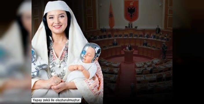 Arnavutluk'ta 'Diella' fenomeni: Yapay zekâ bakan hamile, 83 'çocuk' doğuracak!