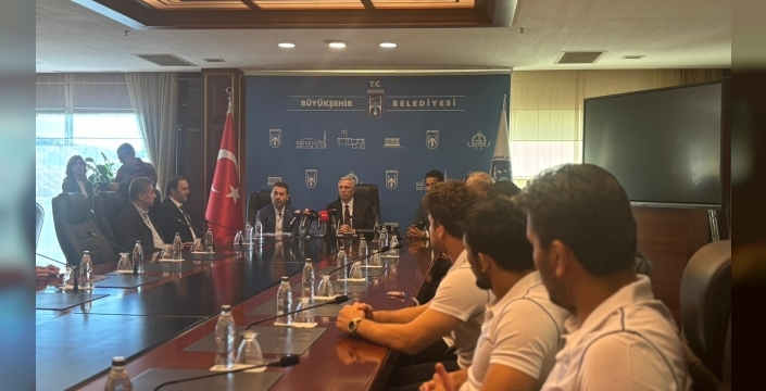 ASKİ Sporun şampiyonları, Mansur Yavaş ile buluştu: 2028 Olimpiyatları hedefi