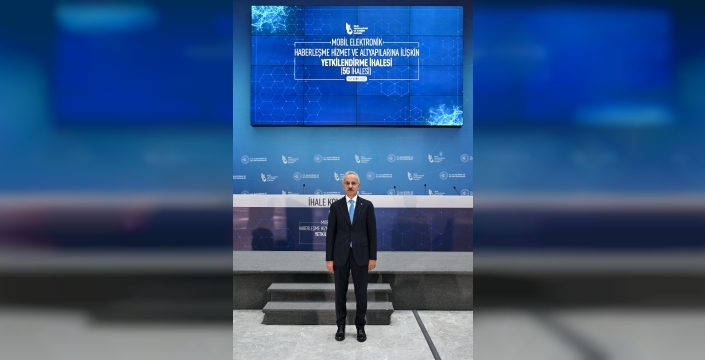 Bakan Uraloğlu: 5G ihalesinde 11 frekans paleti işletmecilere tahsis edilecek