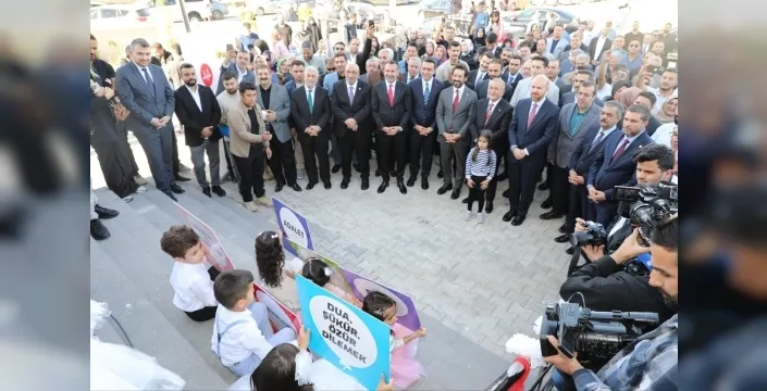 Bilal Erdoğan, Elazığ'da Mescid-i Aksa Kur'an kursu açılışında