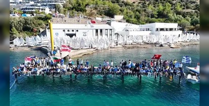 Bodrum'da 13. Uluslararası Optimist Yarışları Tamamlandı