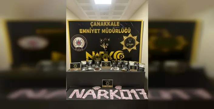 Çanakkale'de uyuşturucu operasyonu: 2 kişi tutuklandı