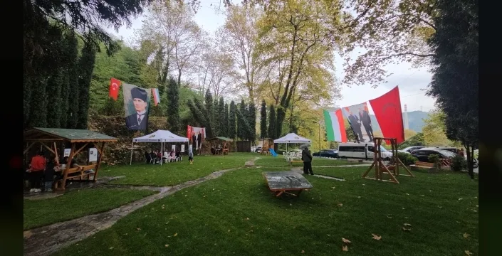 Çatalağzı'nda Türk-Macar Dostluk Parkı Açıldı