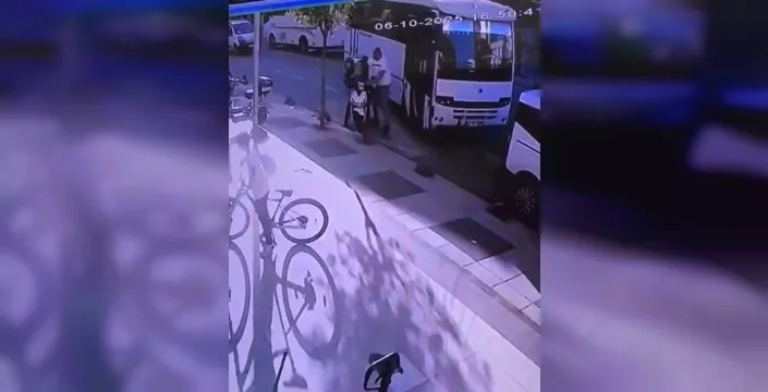 Çayırova'da trafikte tartıştığı motokuryeyi darbeden servis şoförü tutuklandı