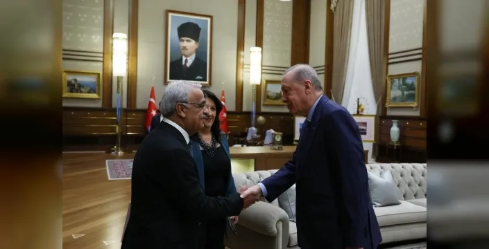 Cumhurbaşkanı Erdoğan, DEM Parti heyetiyle kritik görüşme gerçekleştirdi
