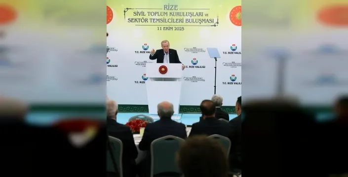 Cumhurbaşkanı Erdoğan Rize'de STK'larla Buluştu: 'Türkiye Yüzyılı' Hedeflerine Yaklaşıyoruz