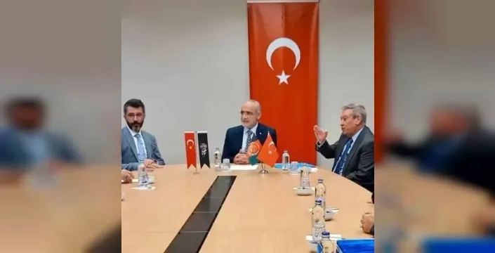 Cumhurbaşkanlığı Külliyesi'nde Afganistan Milli Adalet Partisi heyeti ile görüşme
