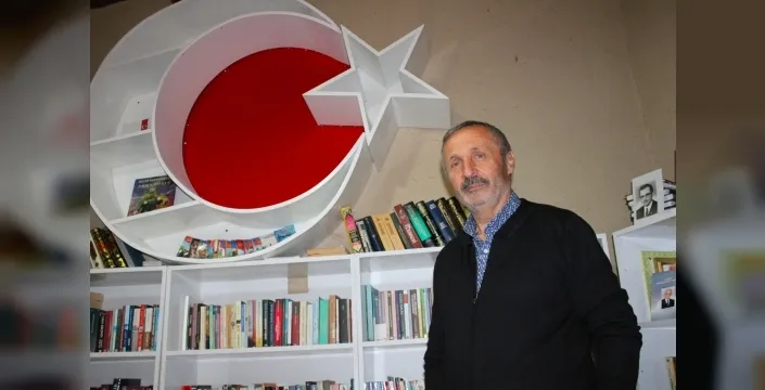 Dedesinden kalan 90 yıllık konak, okuma salonuna dönüştü