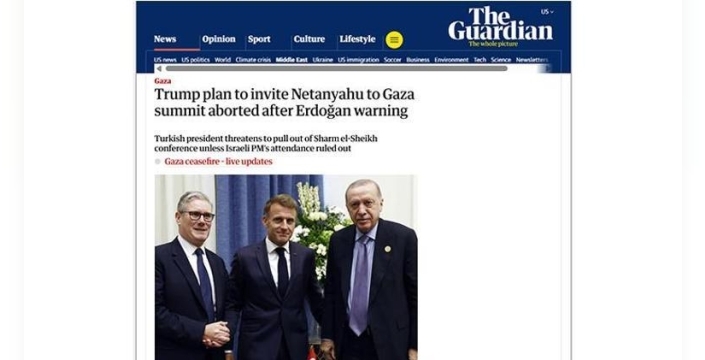 Dünya basını 19 dakikayı yazdı: Erdoğan, Netanyahu'nun zirveye katılımını engelledi