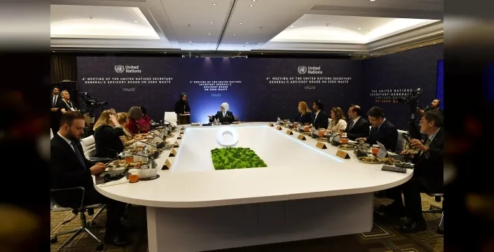 Emine Erdoğan, BM sıfır atık danışma kuruluna başkanlık etti