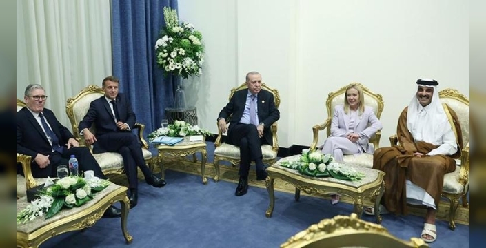 Erdoğan'dan Meloni'ye: Sigarayı bıraktırmam lazım