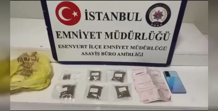 Esenyurt'ta dron destekli uyuşturucu operasyonu: 3 kişi suçüstü yakalandı