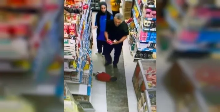 Eskişehir'de baba şiddeti: 5 yaşındaki çocuğa markette tekme atan C.E. gözaltında