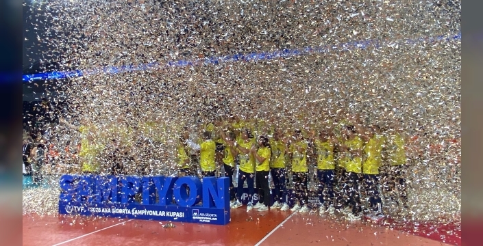 Fenerbahçe Medicana, AXA Sigorta Şampiyonlar Kupası'nda şampiyon oldu