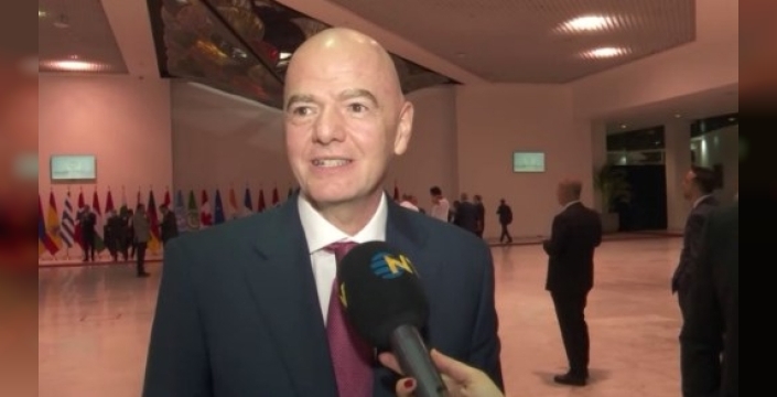 Fifa başkanı Infantino'dan İsrail ve Gazze barış açıklaması