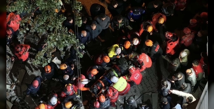 Gebzede korkunç facia: Çöken binadan 4 ceset çıkarıldı