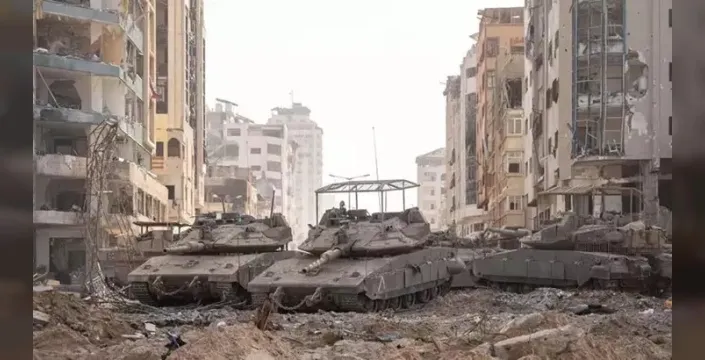 İsrail ordusundan gazze'ye hava saldırısı: Refah'ta çatışma iddiaları