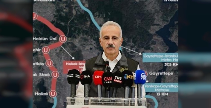 İstanbulu sallayacak metro hattı: Bakan Uraloğlu o tarihi verdi!