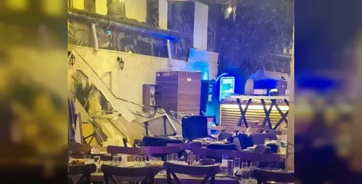 İzmir'de eğlence mekanı kazası: 6 kişi yaralandı