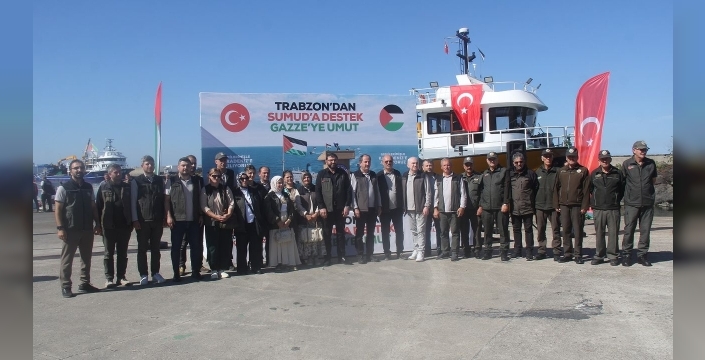 Karadeniz'den Gazze'ye 'Sumud Filosu'na destek: 'Gazze'ye umut'