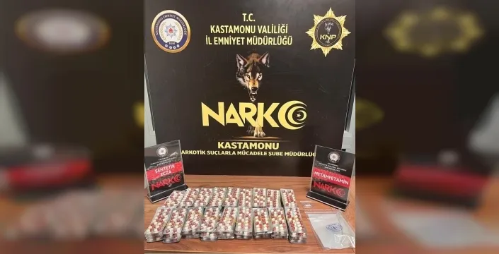 kastamonuda flaş baskın: 2 şüpheli uyuşturucuyla tutuklandı