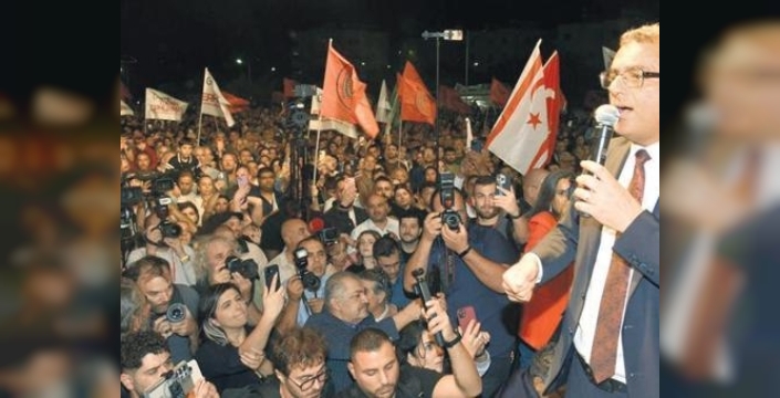 KKTC'de zafer: Erhürman cumhurbaşkanı seçildi