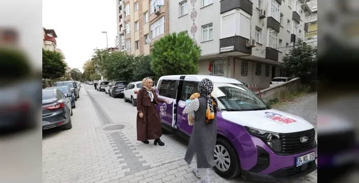 Küçükçekmece Belediyesi'nin Anne Taksi'si: 3 bin 612 hizmetle annelerin yanında