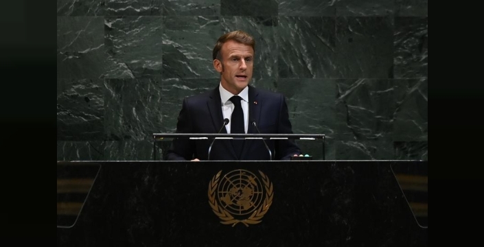 Macron: Hamas'ın taahhüdü beklemeksizin yerine getirilmeli