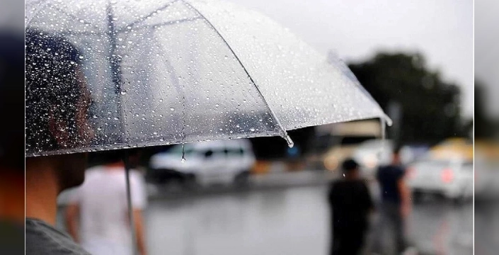 Meteorolojiden gökgürültülü sağanak yağış uyarısı
