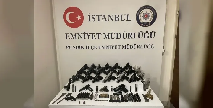 Pendik'te silah imalatı operasyonu: 2 tutuklama