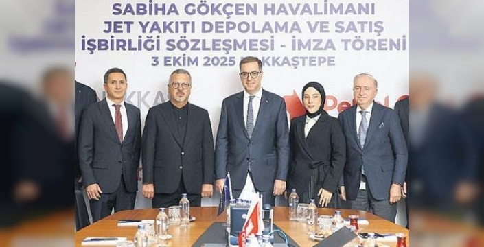 PONAK Akaryakıt ve Sabiha Gökçen Havalimanı'nda Jet Yakıtı Operasyonları İçin Anlaştı