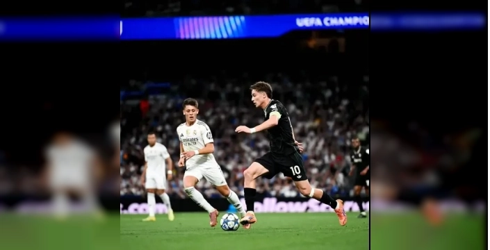 Real Madrid Bernabeu'da Juventus'u devirdi: Milli yıldızlar 74 dakika sahadaydı