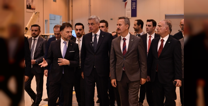 Sağlık Bakanı ile Savunma Sanayii Başkanı TUSAŞ'ta buluştu: Teknoloji iş birliği masaya yatırıldı