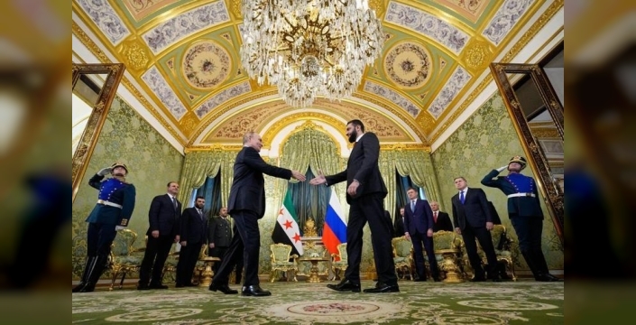 Şara Moskova'da Putin ile görüştü: Beşar Esad'ın iadesi gündemde
