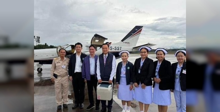 Tayland Başbakanı Anutin Charnvirakul, organ nakli için özel uçağıyla Loei'ye uçtu