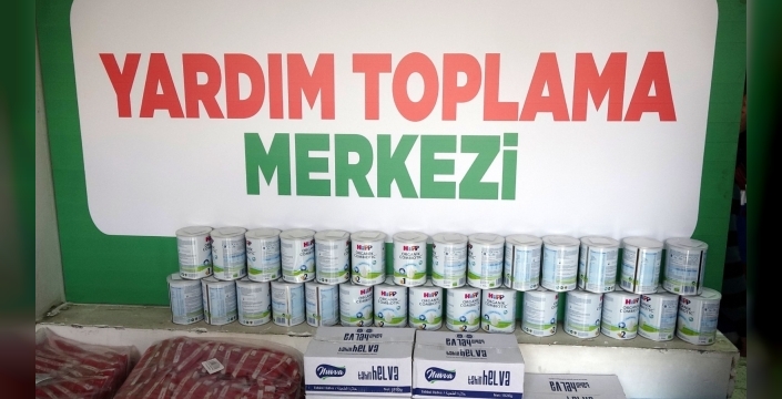 Trabzon'da Gazze için yardım seferberliği: Çocuklar kumbaralarını bağışladı