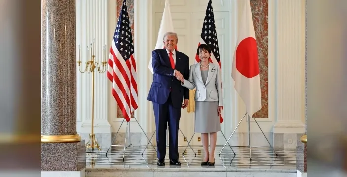 Trump, Japonya Başbakanı Takaichi ile iş birliğini güçlendirdi