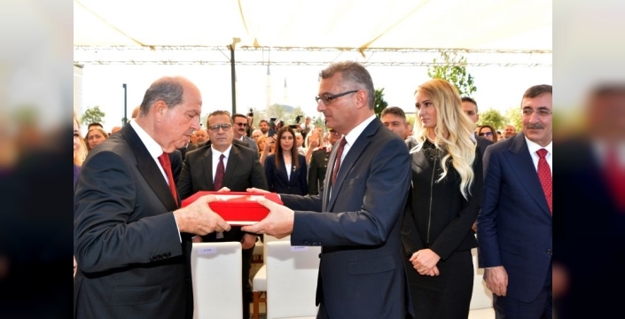 Tufan Erhürman, KKTC Cumhurbaşkanlığı görevini devraldı